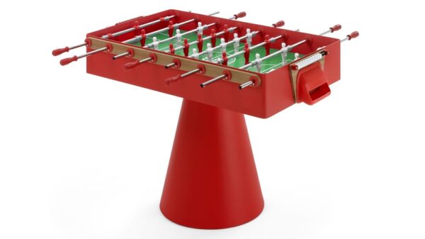 Designtafel CICLOPE Telescoopstang Rood